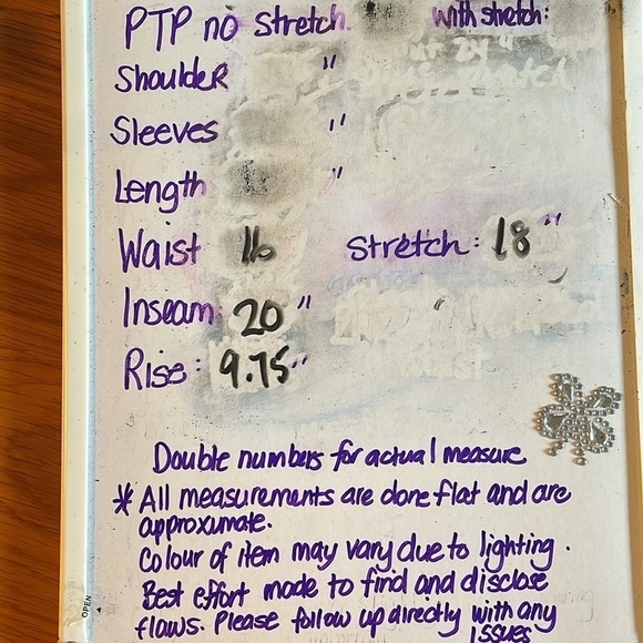 IZOD Sz 10 zip up navy golf capris with front/back pockets and IZOD logo - Picture 9 of 9